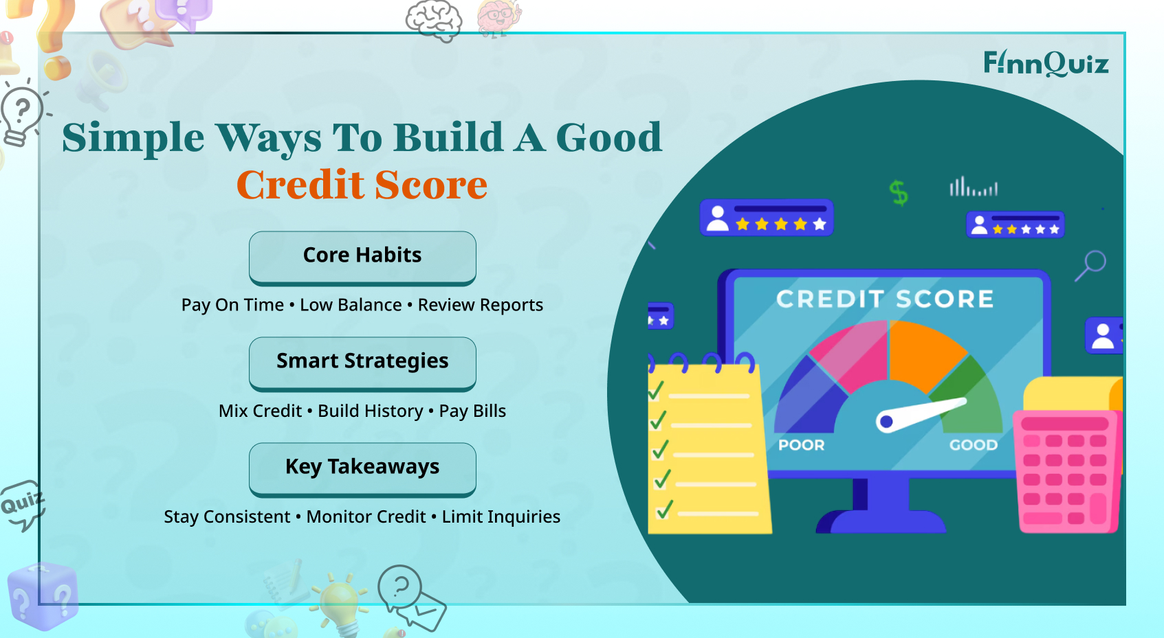 Person improving their credit score through responsible financial habits
